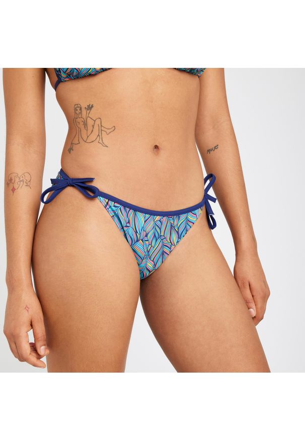 OLAIAN - Dół kostiumu kąpielowego surfingowego damski Olaian Sofy Foly. Materiał: poliamid, poliester, materiał, elastan