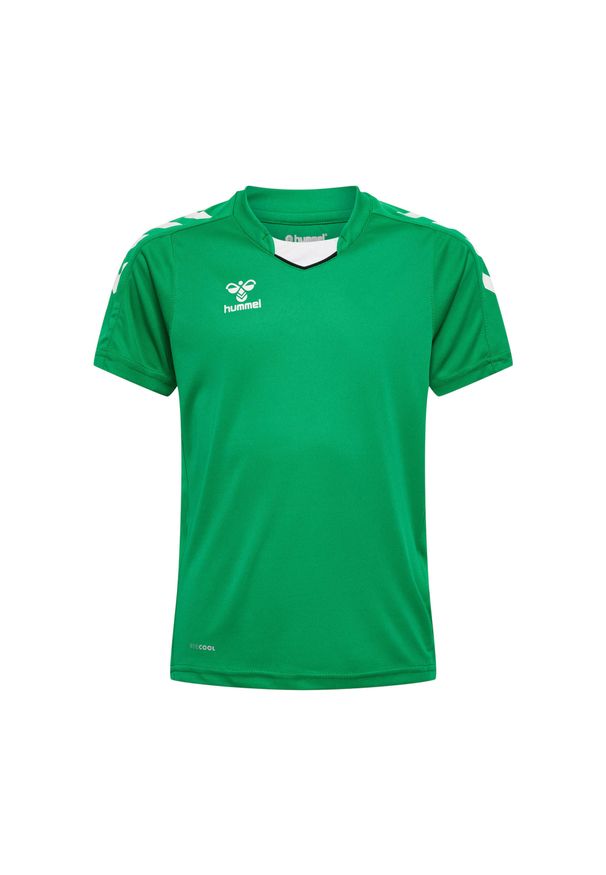 Koszulka dziecięca Hummel hmlCORE XK. Kolor: zielony. Materiał: tkanina. Sport: fitness, piłka nożna