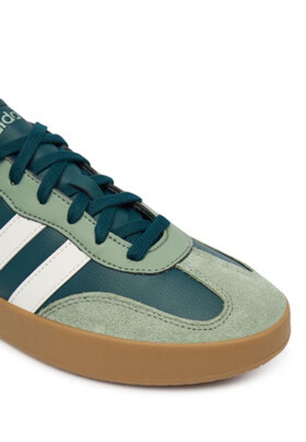 Adidas - adidas Sneakersy Barreda JP5926 Zielony. Kolor: zielony. Materiał: skóra, zamsz