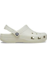 Crocs Clásico Zueco. Kolor: biały. Materiał: syntetyk, materiał