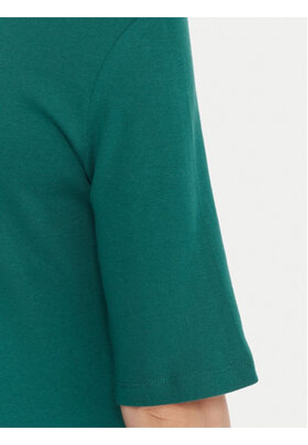 United Colors of Benetton - United Colors Of Benetton Bluzka 3GA2D400U Niebieski Slim Fit. Kolor: niebieski. Materiał: bawełna