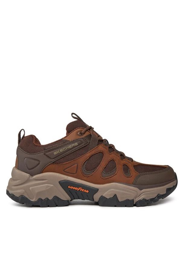 skechers - Skechers Sneakersy Terraform Selvin 204486/CDB Brązowy. Kolor: brązowy
