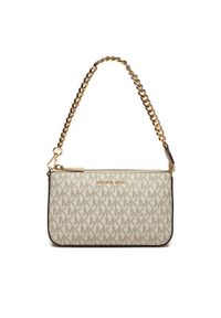 Michael Kors Torebka Jet Set 32F1GJ6W6B Beżowy. Kolor: beżowy. Materiał: skórzane #1