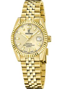 Zegarek Festina Zegarek damski Festina F20089-2 złoty. Kolor: złoty #1
