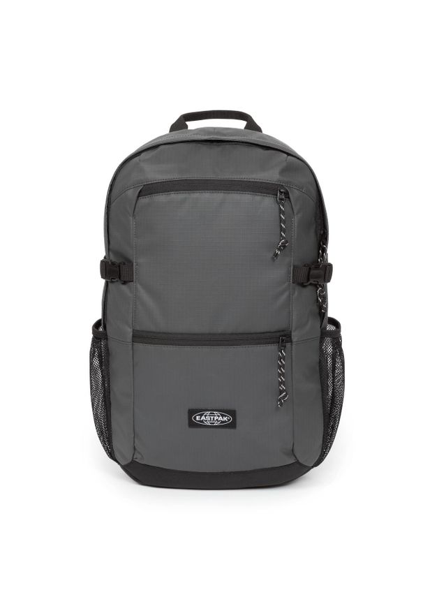Plecak z kieszenią na bidon i pokrowcem na laptopa Eastpak. Kolor: szary