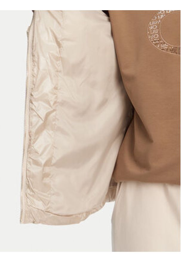 Liu Jo Sport Kurtka przejściowa TA5055 TS073 Beżowy Regular Fit. Kolor: beżowy. Materiał: syntetyk. Styl: sportowy