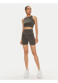 Adidas - adidas Top Essentials+ IU2709 Czarny Slim Fit. Kolor: czarny. Materiał: bawełna #5