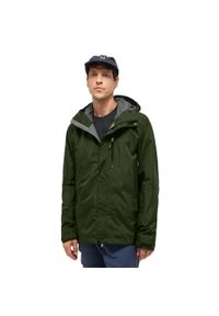 Kurtka wodoodporna Haglöfs Astral GTX II. Kolor: zielony. Sport: turystyka piesza #1