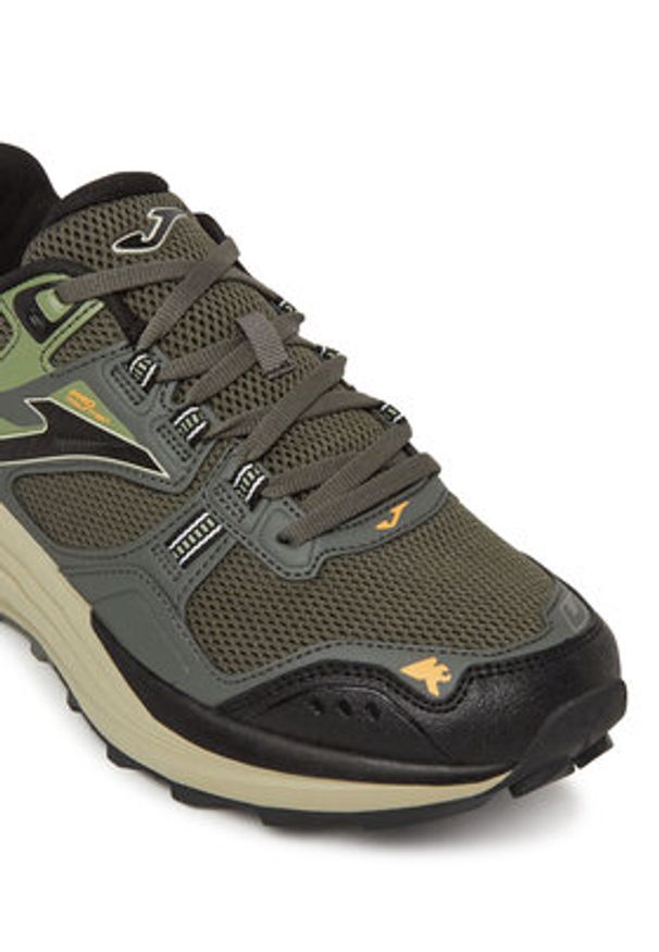 Joma Buty do biegania Shock 2523 TKSHOS2523 Khaki. Kolor: brązowy. Materiał: materiał