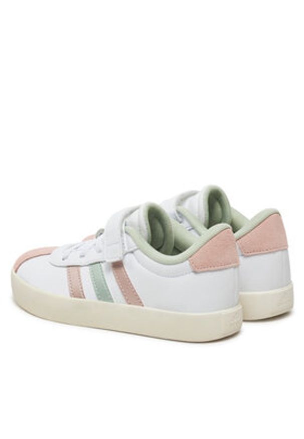 Adidas - adidas Sneakersy VL Court 3.0 Skateboarding IH4952 Biały. Kolor: biały. Materiał: skóra. Sport: skateboard