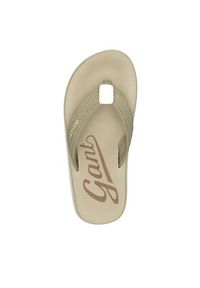 GANT - Gant Japonki 30599909 Beżowy. Kolor: beżowy. Materiał: materiał #3