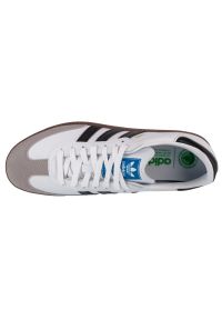 Adidas - Buty adidas Originals Samba Vegan H01877 białe. Okazja: na co dzień. Kolor: biały. Materiał: materiał, guma. Szerokość cholewki: normalna #5