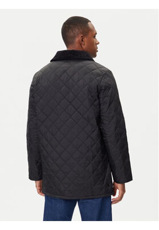Barbour Kurtka przejściowa MQU0001BK91 Czarny Regular Fit. Kolor: czarny. Materiał: syntetyk