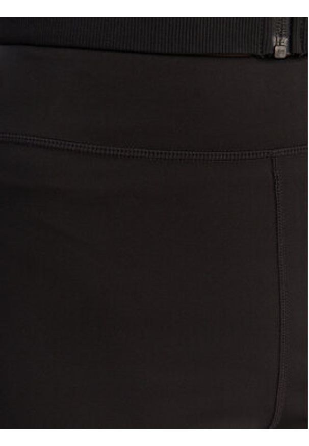Tommy Jeans Legginsy Kick DW0DW22110 Czarny Flare Fit. Kolor: czarny. Materiał: syntetyk