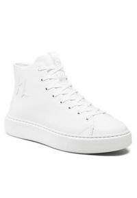 Karl Lagerfeld - KARL LAGERFELD Sneakersy KL52265 Biały. Kolor: biały. Materiał: skóra