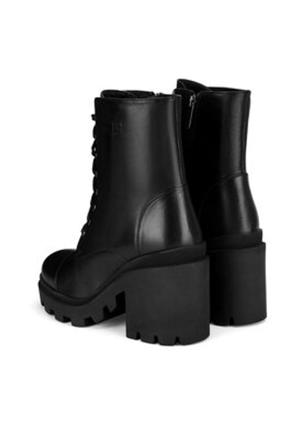 Badura Trzewiki MOANA-01W4-006 Czarny. Kolor: czarny. Materiał: skóra