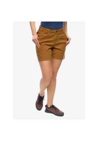 Spodenki turystyczne damskie Carhartt Relaxed Fit Canvas Work Short. Kolor: brązowy