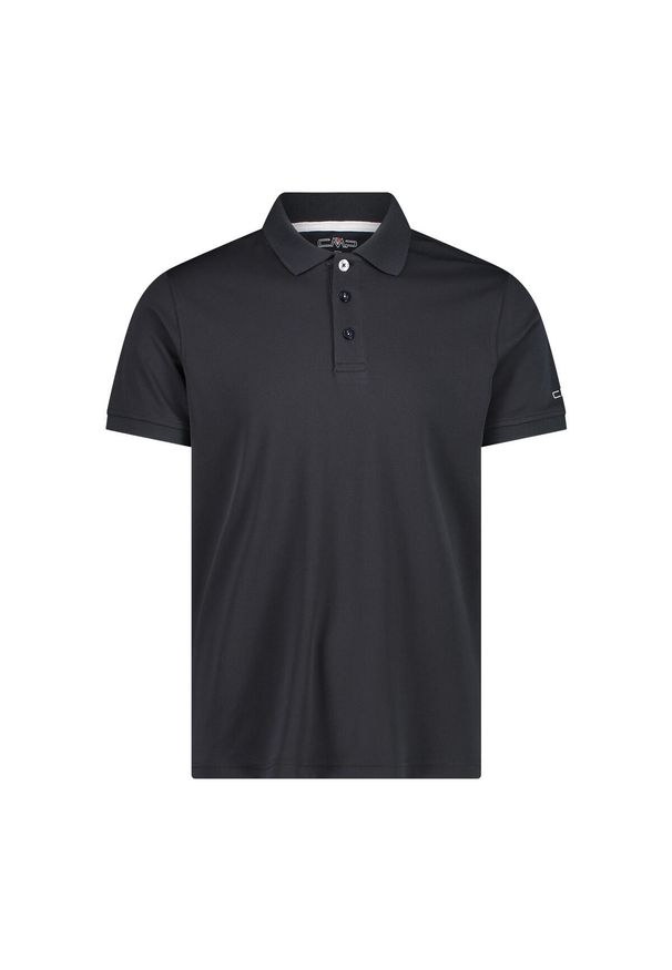 Polo CMP. Typ kołnierza: polo. Kolor: biały, wielokolorowy, czarny