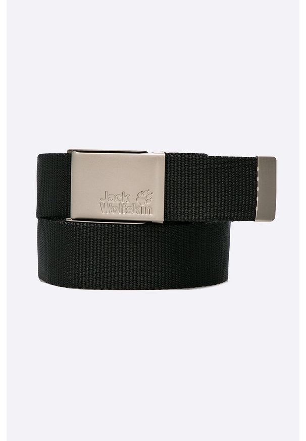 Jack Wolfskin - Pasek. Kolor: czarny
