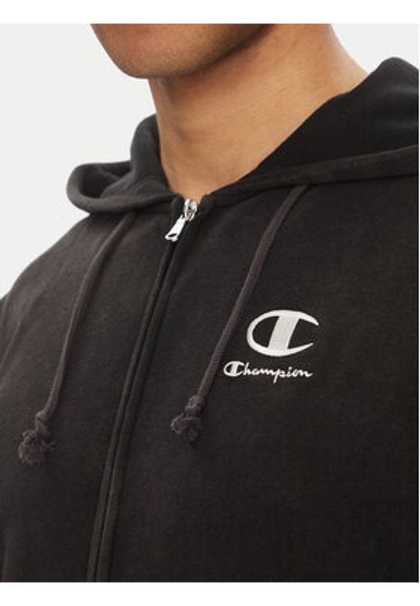 Champion Bluza 221177 Czarny Regular Fit. Kolor: czarny. Materiał: syntetyk, bawełna