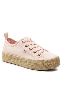 ONLY Shoes Espadryle Onlida 15319621 Różowy. Kolor: różowy. Materiał: materiał #4