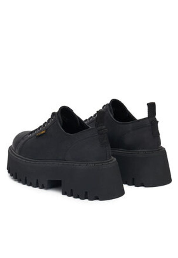 G-Star RAW - G-Star Raw Półbuty WI34-MANYA-01 Czarny. Kolor: czarny. Materiał: nubuk, skóra