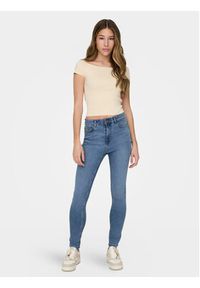 JDY Jeansy Moon 15322258 Niebieski Skinny Fit. Kolor: niebieski #6