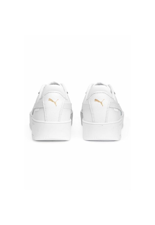 Buty do chodzenia damskie Puma Carina Street. Kolor: żółty, biały, wielokolorowy. Materiał: materiał, syntetyk. Sport: turystyka piesza