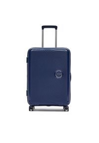 AMERICAN TOURISTER - American Tourister Walizka średnia 88473-1552-1INU Granatowy. Kolor: niebieski