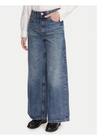TOMMY HILFIGER - Tommy Hilfiger Jeansy WW0WW46731 Niebieski Wide Leg. Kolor: niebieski
