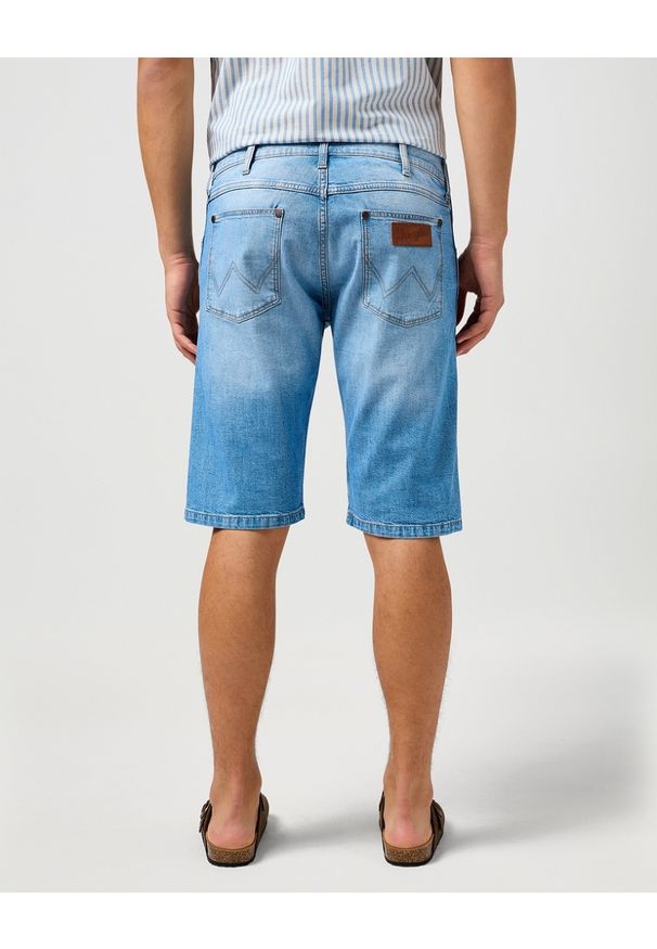 Wrangler - MESKIE SPODENKI WRANGLER COLTON SHORTS SLATE SHADE 112362489