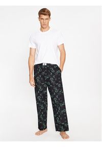 Calvin Klein Underwear Spodnie piżamowe 000NM2390E Czarny Regular Fit. Kolor: czarny. Materiał: bawełna