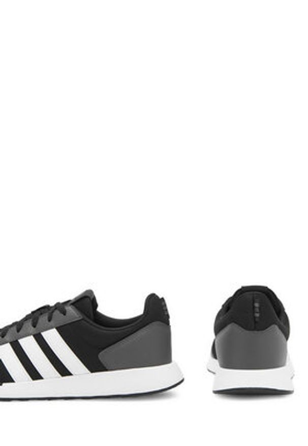 Adidas - adidas Sneakersy RUN50S IF1553 Czarny. Kolor: czarny. Materiał: materiał. Sport: bieganie