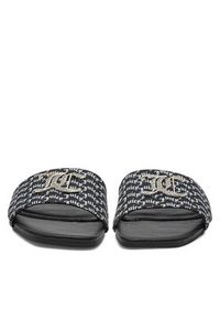 Juicy Couture Klapki HY24111-1 Czarny. Kolor: czarny. Materiał: materiał #5