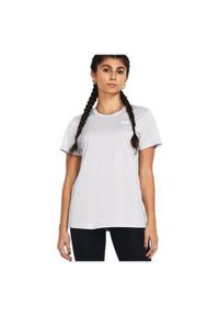 Under Armour - Koszulka fitness damska UNDER ARMOUR 1384230 z krótkim rękawem. Kolor: szary. Długość rękawa: krótki rękaw. Długość: krótkie. Sport: fitness #1
