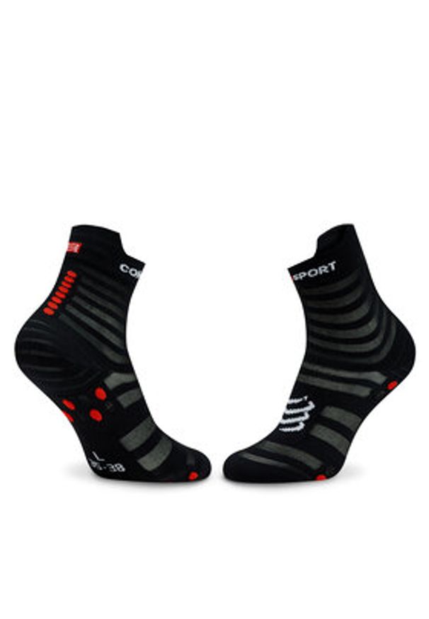 Compressport Skarpety długie Pro Racing Socks V4.0 Ultralight Run High XU00050B Czarny. Kolor: czarny. Materiał: materiał