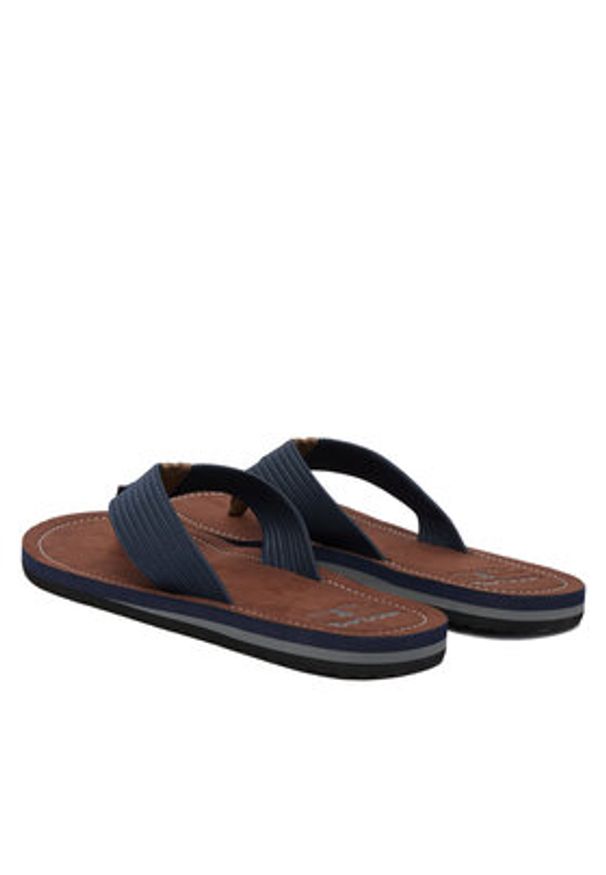 Barbour Japonki Toeman MBS0007NY98 Granatowy. Kolor: niebieski. Materiał: syntetyk