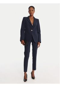 Rinascimento Marynarka CFC0126224003 Granatowy Regular Fit. Kolor: niebieski. Materiał: syntetyk #3