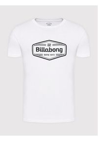 Billabong T-Shirt Trademark C1SS62 BIP2 Biały Regular Fit. Kolor: biały. Materiał: bawełna #5