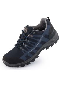 ESCOOTER - Buty Trekkingowe Foton TL 37 - Wodoodporna i Zrównoważona Skóra. Kolor: fioletowy. Materiał: skóra. Styl: sportowy