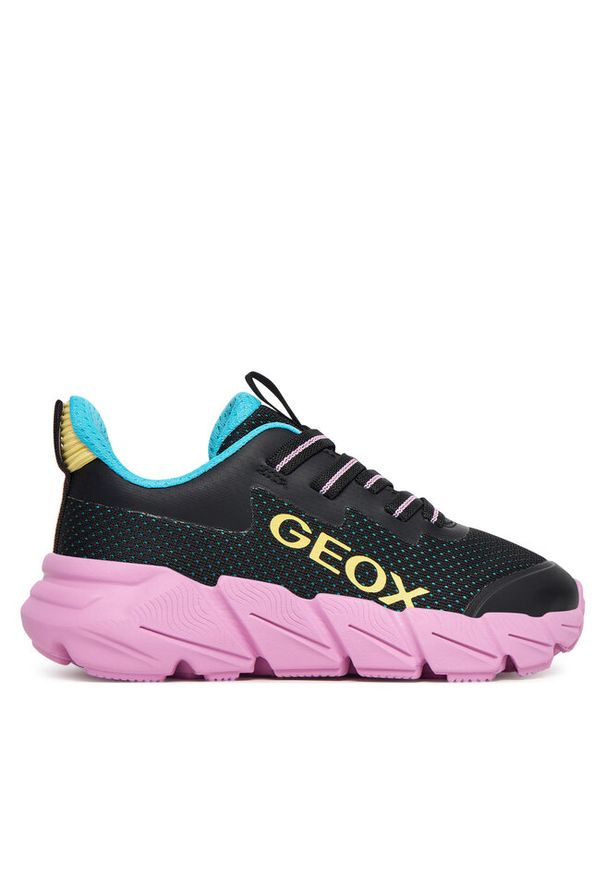 Sneakersy Geox. Kolor: czarny