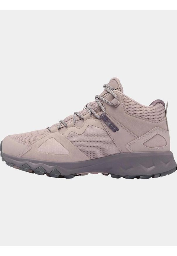 columbia - Buty turystyczne damskie Columbia Peakfreak Hera Mid Outdry. Kolor: wielokolorowy, fioletowy, szary