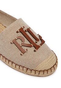 Lauren Ralph Lauren - LAUREN RALPH LAUREN Espadryle Cameryn 802P09065002 Beżowy. Kolor: beżowy. Materiał: materiał #5
