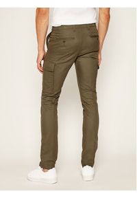 TOMMY HILFIGER - Tommy Hilfiger Spodnie materiałowe Bleecker MW0MW11785 Zielony Slim Fit. Kolor: zielony. Materiał: bawełna