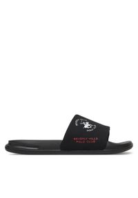 Beverly Hills Polo Club Klapki M-835112 Czarny. Kolor: czarny. Materiał: materiał