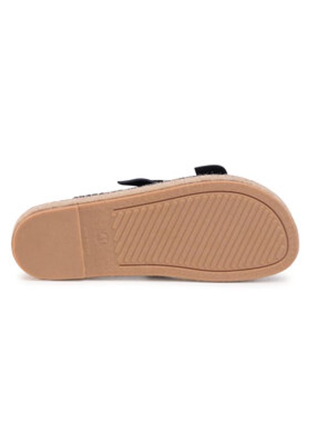 QUAZI Espadryle QZ-63-04-000623 Granatowy. Kolor: niebieski. Materiał: zamsz, skóra