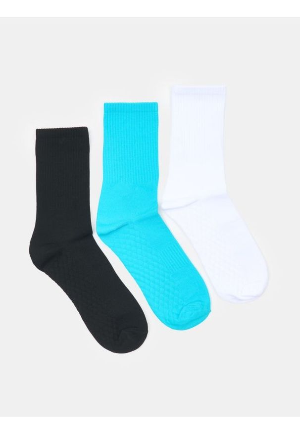 Sinsay - Skarpetki 3 pack - wielobarwny