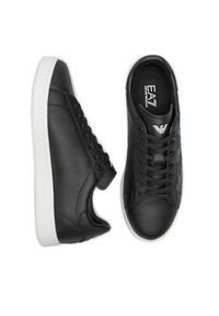 EA7 Emporio Armani Sneakersy Czarny. Kolor: czarny. Materiał: skóra #8