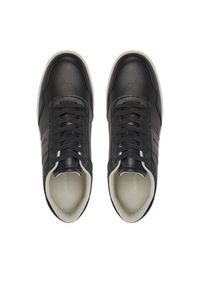 Calvin Klein Sneakersy Low Top Lace Up Logo HM0HM01653 Czarny. Kolor: czarny. Materiał: skóra #3