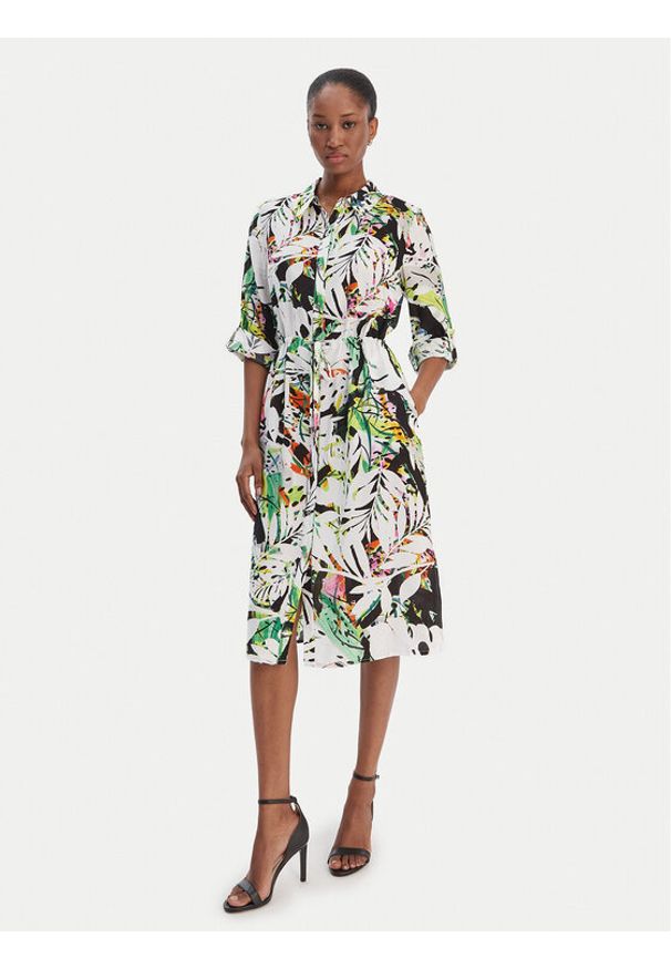 Joseph Ribkoff Sukienka koszulowa 261623 Kolorowy Regular Fit. Materiał: syntetyk. Wzór: kolorowy. Typ sukienki: koszulowe